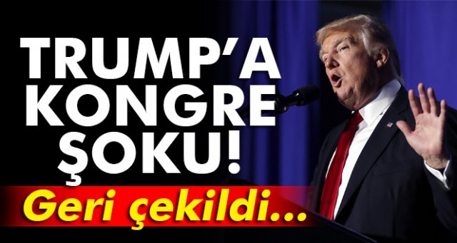 ABD Başkanı Donald Trump'ın sağlık sigortası tasarısı geri çekildi
