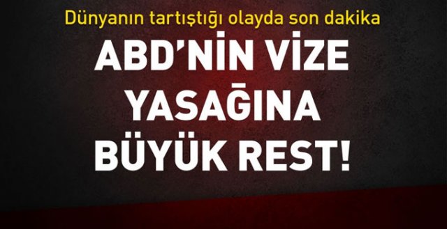 Amerika hangi ülkelere vize yasağı getirdi!