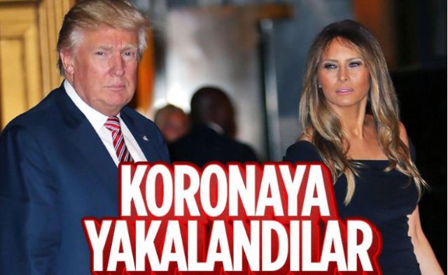 Donald Trump korona virüse yakalandı