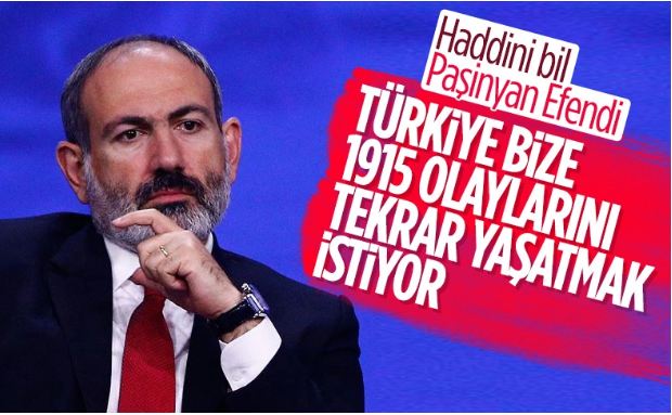 Ermenistan Başbakanı Paşinyan Türkiye'yi soykırımla suçladı