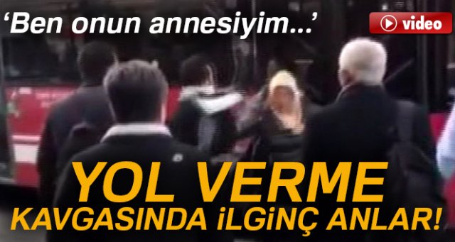 İzmir’de yol verme tartışması!