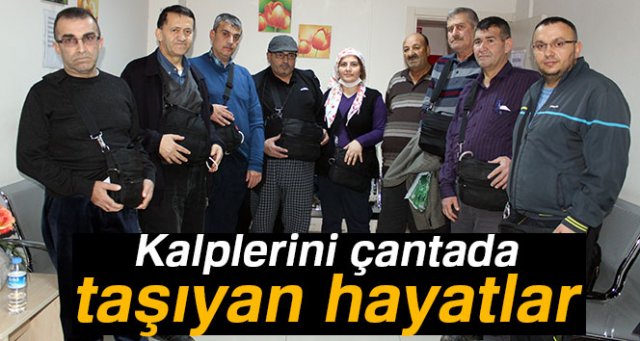Kalplerini çantada taşıyan hayatlar