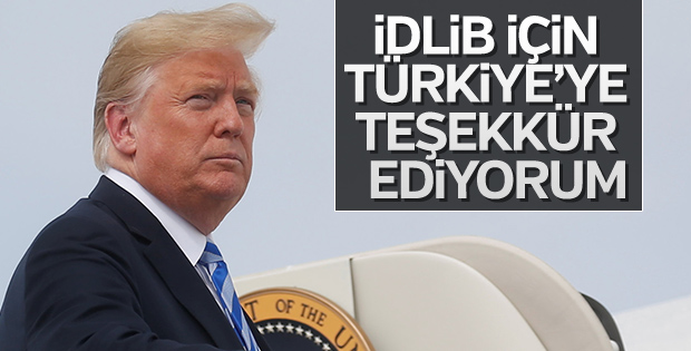 Trump'dan şaşırtan Türkiye teşekkürü