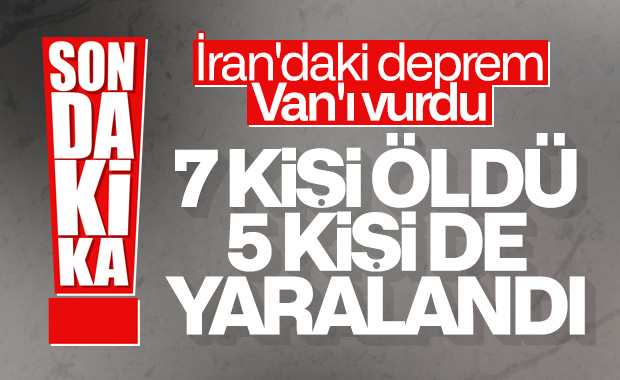 Van Başkale'de deprem! Ölenlerin sayısı artıyor