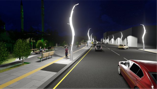 Van Büyükşehir'den Sıhke Caddesi çalışması
